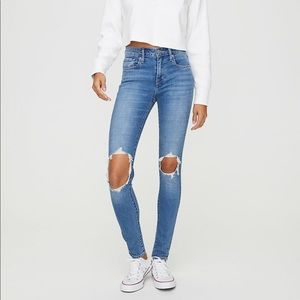 Levi’s 721 High Rise Skinny in Rugged Indigo